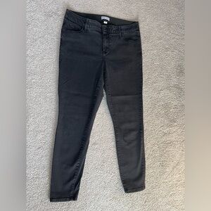 Target Ava & Viv High Rise Skinny Jeans, Black denim, size 14W